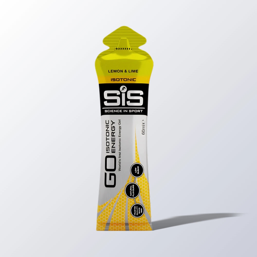 SiS GO Isotonic Energy Gel Lemon + Lime 1 portion produktbillede – 22 g kulhydrat